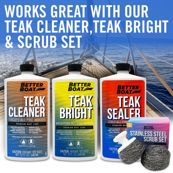 Teak Cleaners and Oils for Boats | Marine Teak Care Products