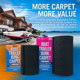 Boat Trailer Bunk Carpet for Bumpers