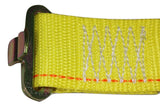 2" x 12 Ft Ratchet Strap with Butterfly Fittings for F-Track | R12BF