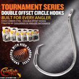 Double Offset Circle Hooks 7/0 - Value Pack