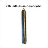 Deep Sea Fishing Weights - 1-12 lb Lead Deep Drop Sinkers
