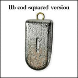 Deep Sea Fishing Weights - 1-12 lb Lead Deep Drop Sinkers