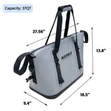 37QT Fish Cooler Bag With Seamless Insulation