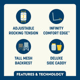GCI Outdoor Adjustable Rocker