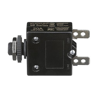20amp Push to Reset Circuit Breaker