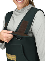 Women's Amphib Neoprene BTFT Wader | Forest Green