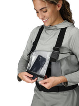 Women's Hellbender PRO Stockingfoot Chest Wader | Gray