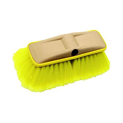 Starbrite 8" Deluxe Block Brush With Bumper, Soft Yellow
