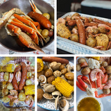 6 Person - Game Day Seafood Boil Party Kit [50% OFF]