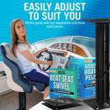 Adjustable Boat Seat Pedestal Mount