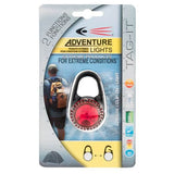 Guardian Tag-It LED Clip-On Safety Light – Rugged Waterproof Carabiner, 5km Omnidirectional Visibility, Steady/Flashing Modes for Pets, Packs, and Outdoor Safety
