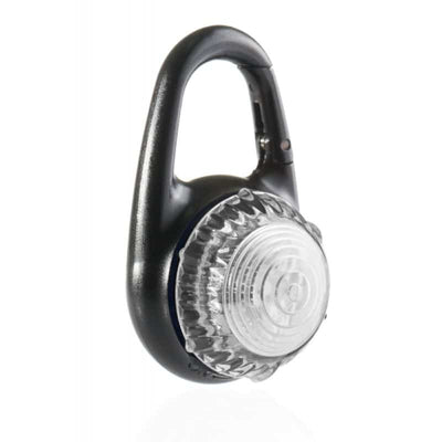 Guardian Tag-It LED Clip-On Safety Light – Rugged Waterproof Carabiner, 5km Omnidirectional Visibility, Steady/Flashing Modes for Pets, Packs, and Outdoor Safety