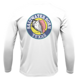 Texas Flag Boy's Long Sleeve UPF 50+ Dry-Fit Shirt