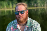Big Kahuna XL - Driftwood - Sky Blue Polarized