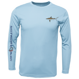 Blacktip on Chest Long Sleeve UPF 50+ Dry-Fit Shirt