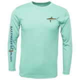 Blacktip on Chest Long Sleeve UPF 50+ Dry-Fit Shirt