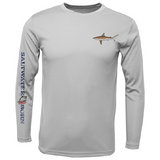 Blacktip on Chest Long Sleeve UPF 50+ Dry-Fit Shirt