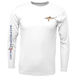 Blacktip on Chest Long Sleeve UPF 50+ Dry-Fit Shirt