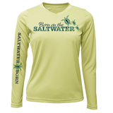 Key West "Born On The Saltwater" Long Sleeve UPF 50+ Dry-Fit Shirt