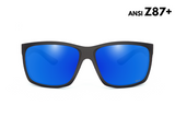 Breach Reader - Matte Black - Deep Blue Polarized ANSI Z87+