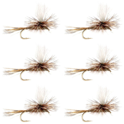 Adams Parachute Classic Dry Fly - 6 Flies Hook Size 16