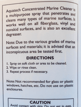 Concentrated Marine Cleaner