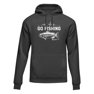 Eat Sleep Go Fishing Unisex Hoodie