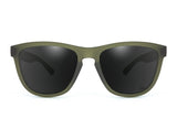 Frosted Forest Green - Jet Black Lens Polarized - Essentials