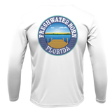 Florida Diver Freshwater Born Boy's Long Sleeve UPF 50+ Dry-Fit Shirt