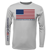 Florida USA Freshwater Born Girl's Long Sleeve UPF 50+ Dry-Fit Shirt