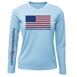 Florida USA Freshwater Born Women's Long Sleeve UPF 50+ Dry-Fit Shirt
