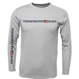 Florida Freshwater Born Linear Logo Girl's Long Sleeve UPF 50+ Dry-Fit Shirt