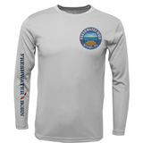Miami, FL Freshwater Born Peacock Bass Men's Long Sleeve UPF 50+ Dry-Fit Shirt