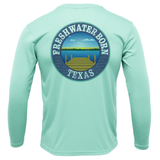 Texas USA Freshwater Born Boy's Long Sleeve UPF 50+ Dry-Fit Shirt