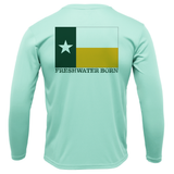 Waco Freshwater Born Girl's Long Sleeve UPF 50+ Dry-Fit Shirt