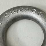 CHICAGO HARDWARE Bolt Type Anchor Shackles Galvanized 6-1/2 Ton 7/8" 200455