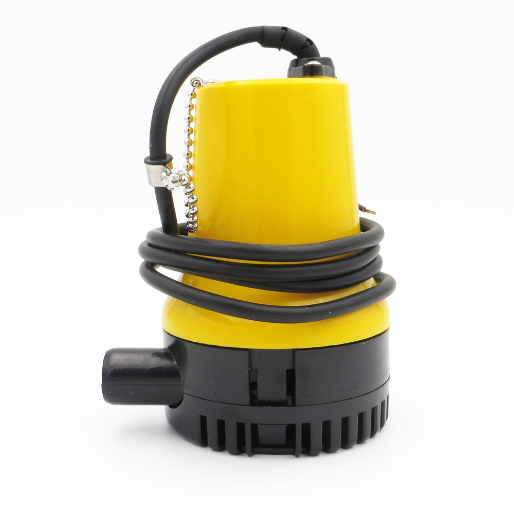 Brushless Marine Bilge or Flood Seepage Pump - 1" 1100 gph - 24V or 12V DC