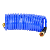 15' Blue Coil Hose