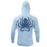 Charleston, SC Kraken Palmetto Logo Men's Long Sleeve UPF 50+ Dry-Fit Hoodie