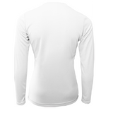 "Life Is Better At The Beach" Conch Women's Long Sleeve UPF 50+ Dry-Fit Shirt (No Back)