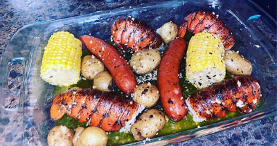 6 Person Seafood Boil Kit COMBO: Lobster Mania, Snow Crab, Shrimp + 3 Butters [50% OFF]