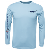 Clean Marlin Long Sleeve UPF 50+ Dry-Fit Shirt