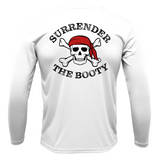 Freshwater Born "Live Love Lake" Surrender the Booty Men's Long Sleeve UPF 50+ Dry-Fit Shirt