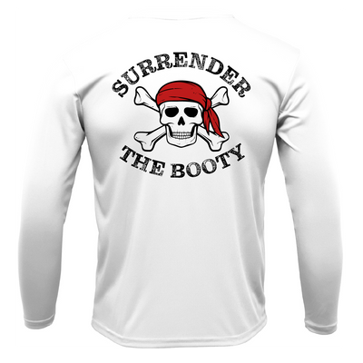Freshwater Born "Live Love Lake" Surrender the Booty Men's Long Sleeve UPF 50+ Dry-Fit Shirt