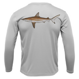 USA Blacktip Long Sleeve UPF 50+ Dry-Fit Shirt