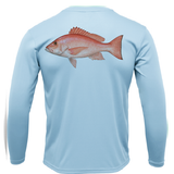 USA Snapper Long Sleeve UPF 50+ Dry-Fit Shirt