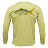 Yellowtail Long Sleeve UPF 50+ Dry-Fit Shirt
