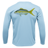 Yellowtail Long Sleeve UPF 50+ Dry-Fit Shirt