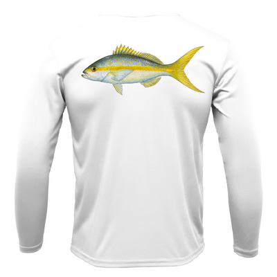 Yellowtail Long Sleeve UPF 50+ Dry-Fit Shirt