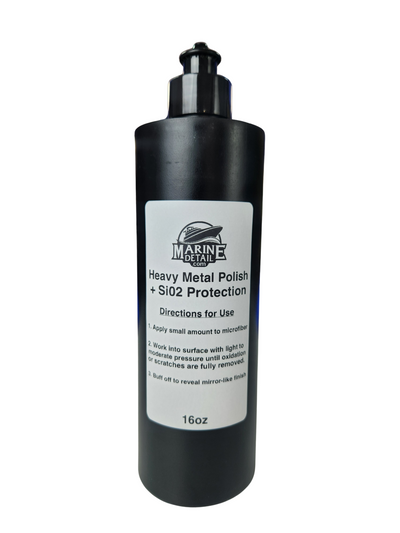 Heavy Metal Polish + SiO2 Protection - 16oz